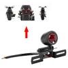 12V Motorcycle Electromobile Modified LED Tail Brake Light Rear Warning Lamp Universal