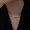 Korean Simple Choker Natural Pearl Small Particles Retro Women's Necklace Necklace Girlish Sense