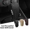Auto Schalthebel Abdeckung Leder Handbremse Hülle Zubehör für KIA Ceed Sportage Rio K5 Optima Cerato Proceed Venga Sedona usgm40