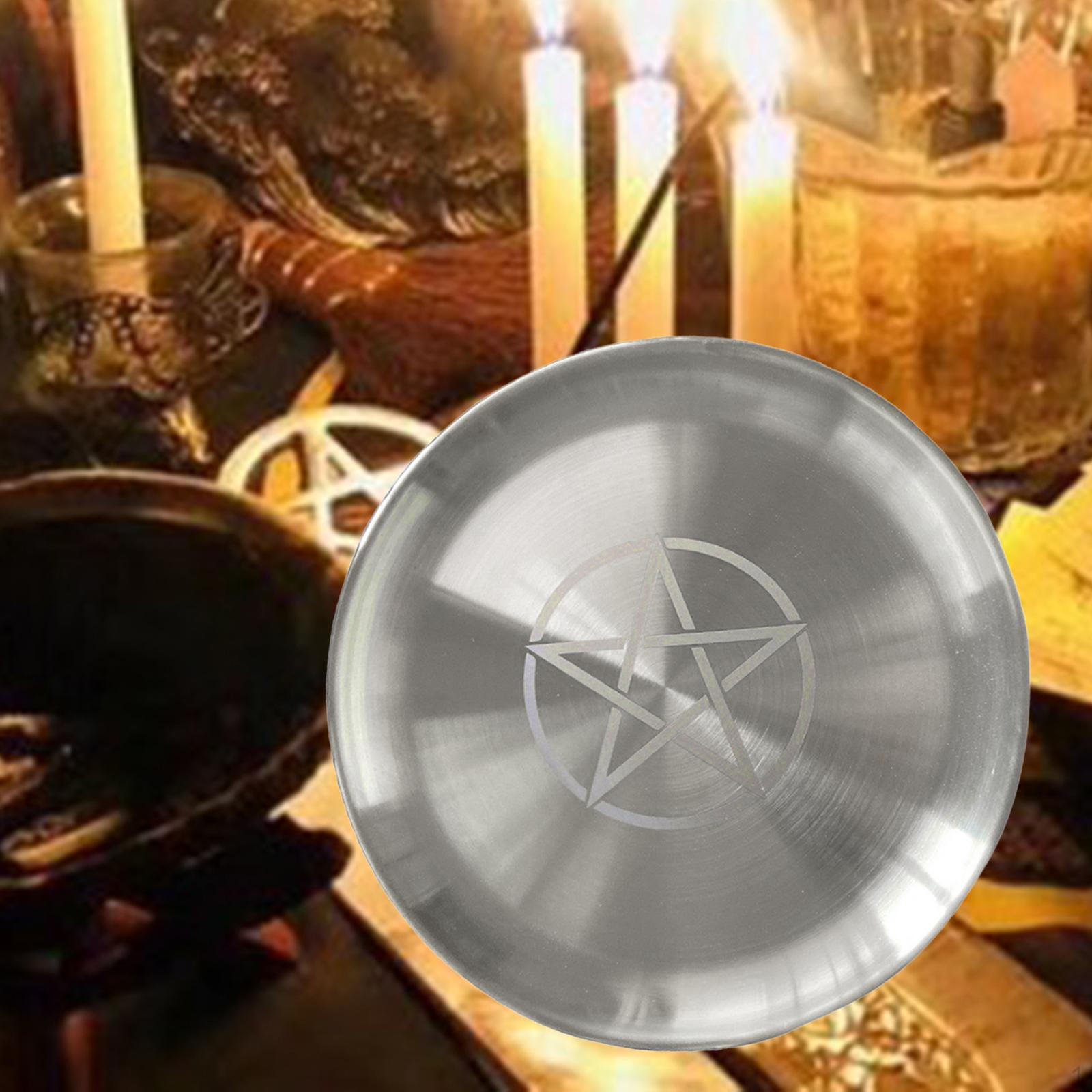 

Altar Tibetan Buddhist Supplies Offering Bowls Water Bowl for Solid Ritual Craft серебряный