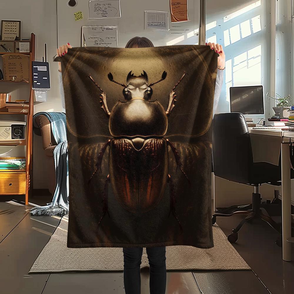 1 Pezzo Coperta in Flanella con Stampa Cartone Animato, Alta Qualità Confortevole per Tutte le Stagioni, Decorazione per la Casa, Calore e Comfort, Perfetta per Regalo di Natale Compleanno