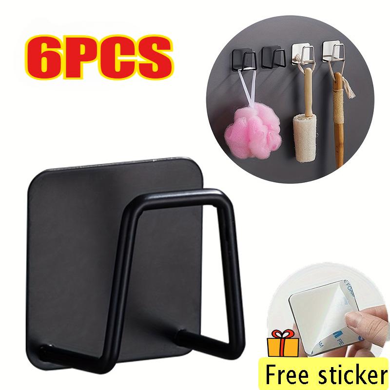 Kitchen Stainless Sink Sponges Racks Self Adhesive Sink Sponges Drain Drying Rack Household Wall Hooks Storage Organizer