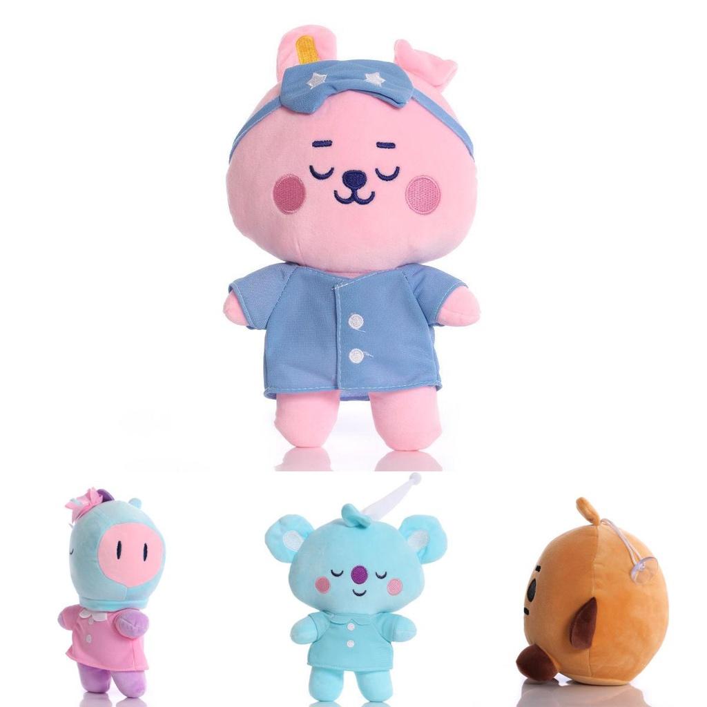 Bt21 Toy Plush Stuffed Doll Tata Mang Chimmy Rj Koya Cooky Shooky Van Kpop Bts