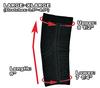Phiten Elbow Supporter, Soft Type, Black, Sizes S-M