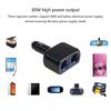 12V-24V Car Power Lighter Socket Charging Splitter Adapter with LED Light for Mobile Phones Driving Recorder