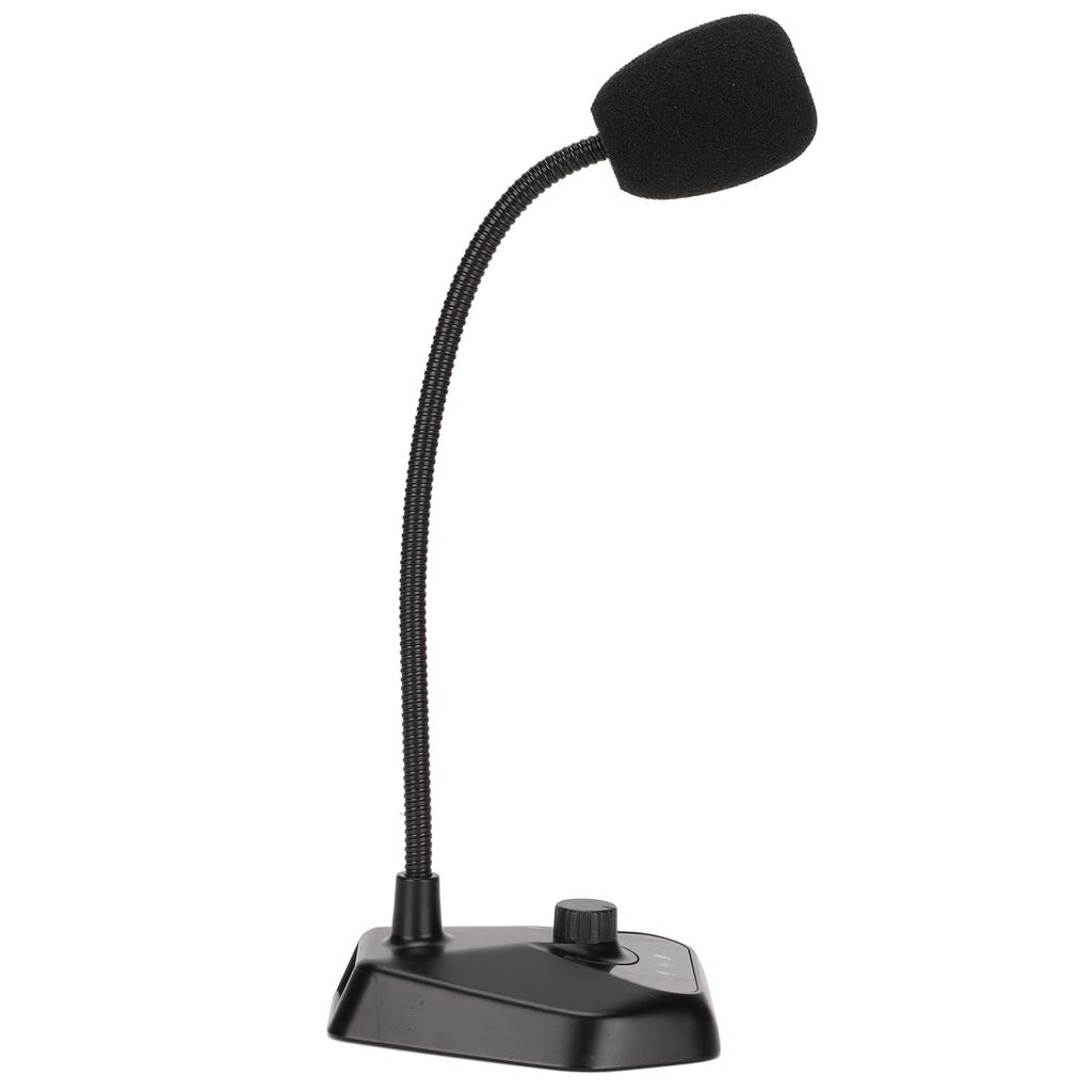 Microphone Gooseneck 360 Degree Omnidirectional Pickup Conference Computer Game Live Capacitive USB Wired Microphone