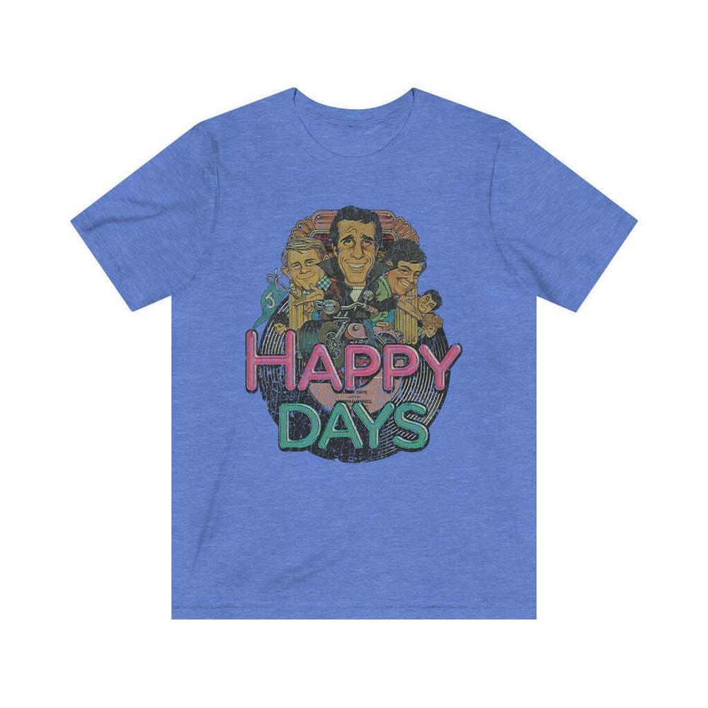 

Happy Days 1974 Vintage Men s T-Shirt Unisex T-Shirt XXL