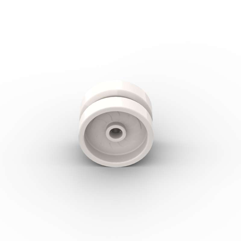 MOC 10 PEÇAS 18976 Roda 18 X 12 Com Furo para Eixo Blocos de Construção Para Pneu de Carro Veículo Tijolos Partícula Brinquedo Para Presente de Aniversário de Crianças