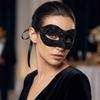 Studded Design Halloween Rhinestone Mask Plastic Masquerade Mask Half Face Mask  Themed Event