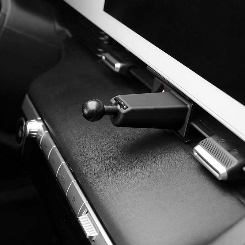 Auto Interior Decoration Accessories Phone Holder ABS Material Ball Head Mount Base For Hyundai IONIQ 5 2024 LHD RHD