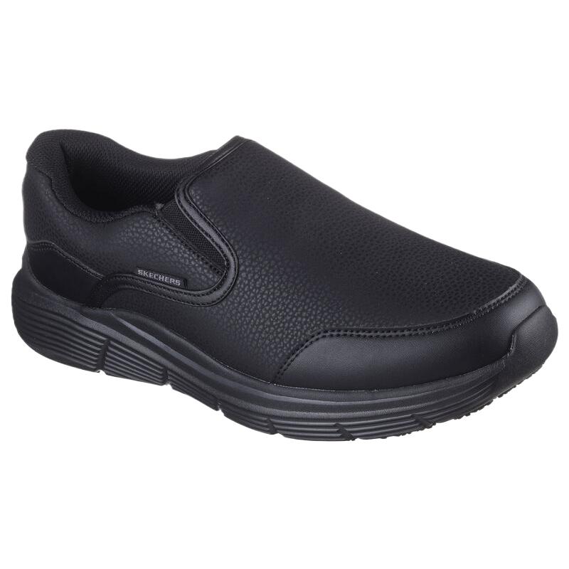 Skechers Corart Fashion Versatile Popular Sports Wear Resistant Waterproof Low Top Casual Shoes Men sneakers Black 200343-BLK