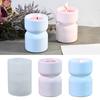 Multipurpose Cylinder Vase Silicone Mold Versatile Resin Cast Set for Home and Office Decoration and Jewelry Storage