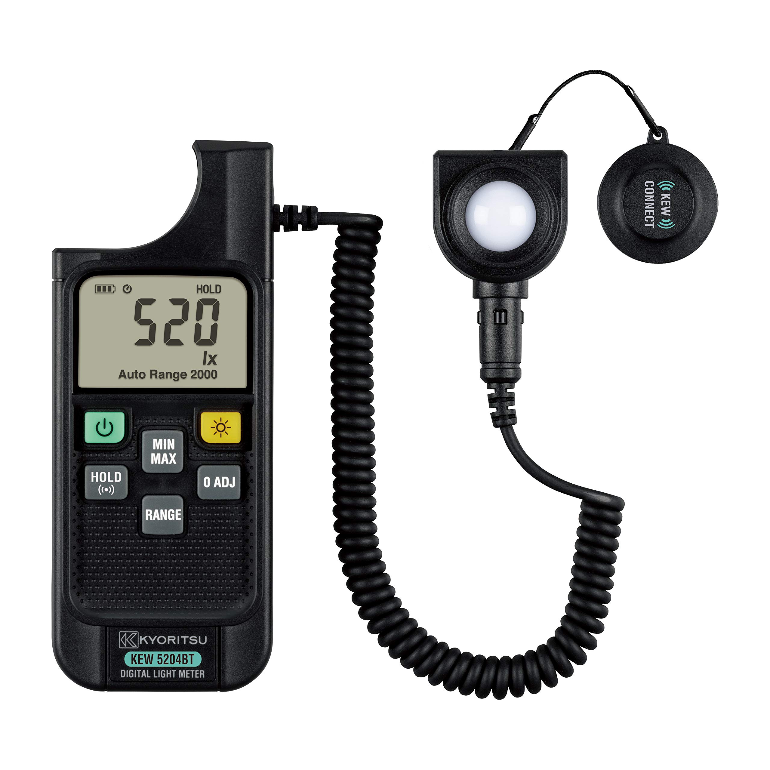 

Цифровий вимірювач освітленості Kyoritsu Electric Meter KEW 5204BT (з Bluetooth)