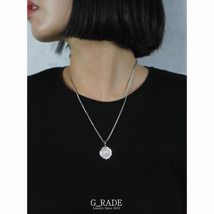 G_Rade Compass Bottom Necklace (M Size)