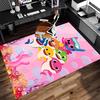 1pc B-Baby Shark Print Area Rug - Soft,Washable Non-Slip Indoor Mat for Office Chairs,Living Room,Home Office Decorative Rug