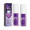 Dentifrice correcteur de couleur V34 30 ml Souris dentaire Élimine la plaque dentaire Tartre Rafraîchit l'haleine Hygiène bucco-dentaire Dents jaunes