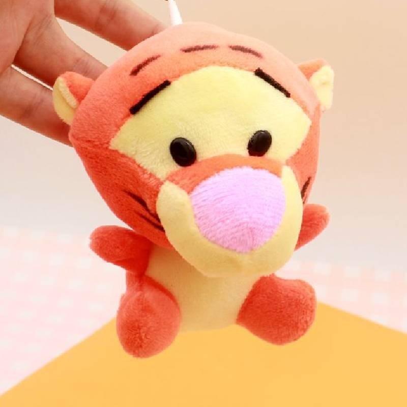 Adorable Cartoon Winnie The Pooh Keychain Plush Toy For Backpacks And Bags