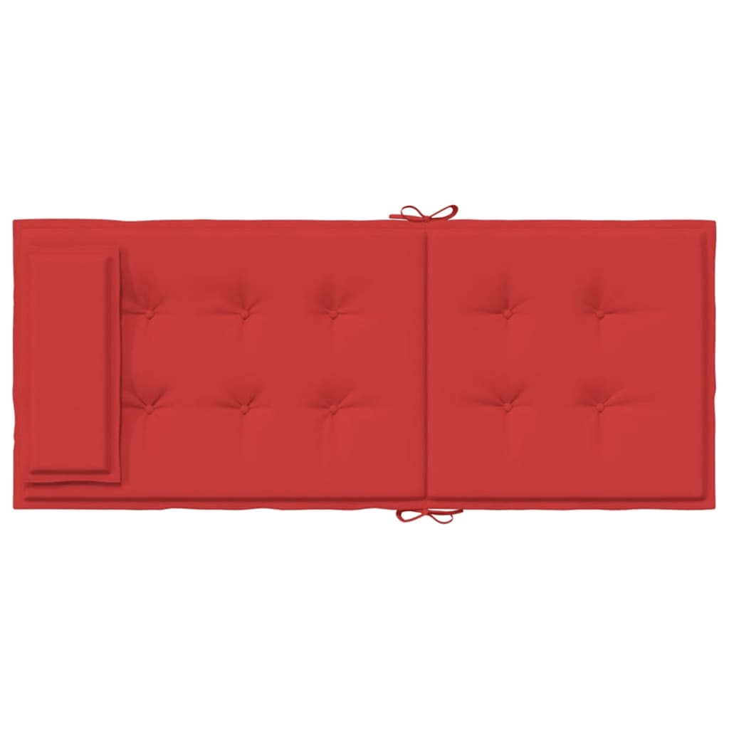 High Back Chair Cushions 6 Pcs Red Oxford Fabric