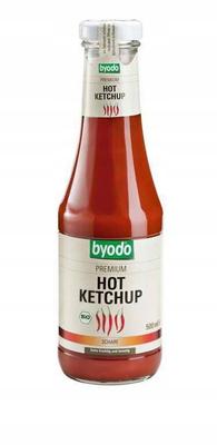 Glutenfreier scharfer Ketchup BIO 500 ml