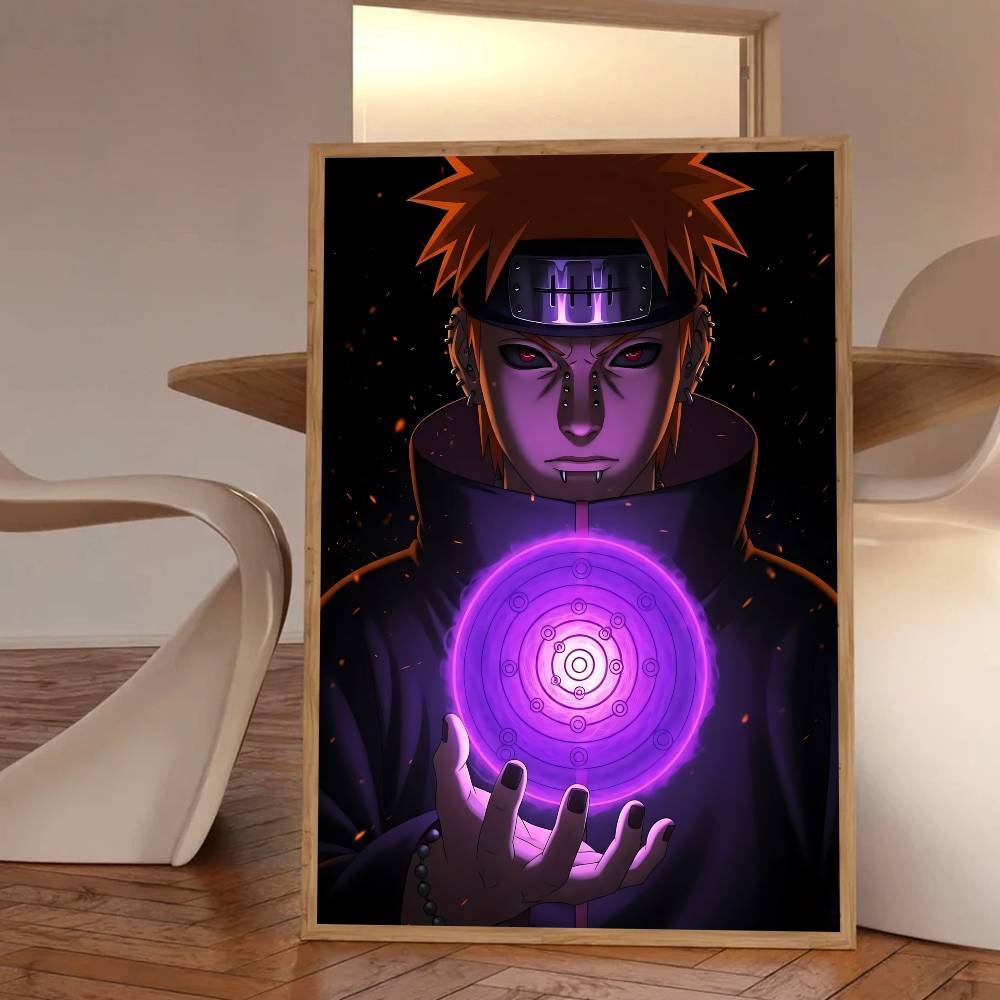 Anime Characters N-Nagato P-Pain Posters HD Print Vintage Wall Art Decor for Home Study Room