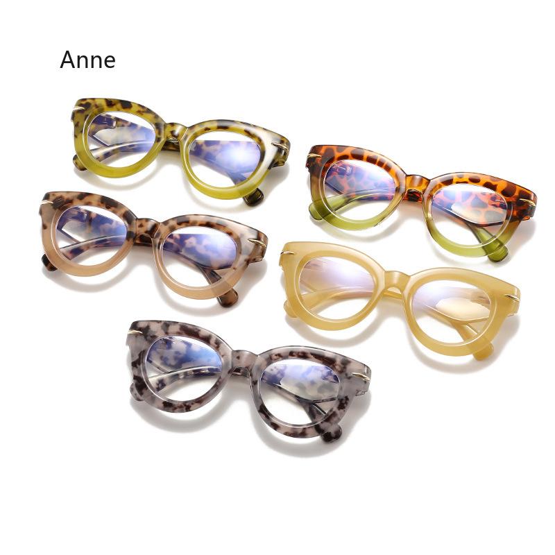 Polygon Leopard Reading Glasses Women Anti Radiation Blue Light Blocking Lens Readers Eyeglasses For Sight 0 To +4.0 Presbyopia