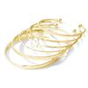 Nuovi Bracciali 2023 per Uomo e Donna Bracciali da Nightclub Lusso Festa Metallo Pentagramma Set di Bracciali Oro Inciso Gioielli Retrò Regalo