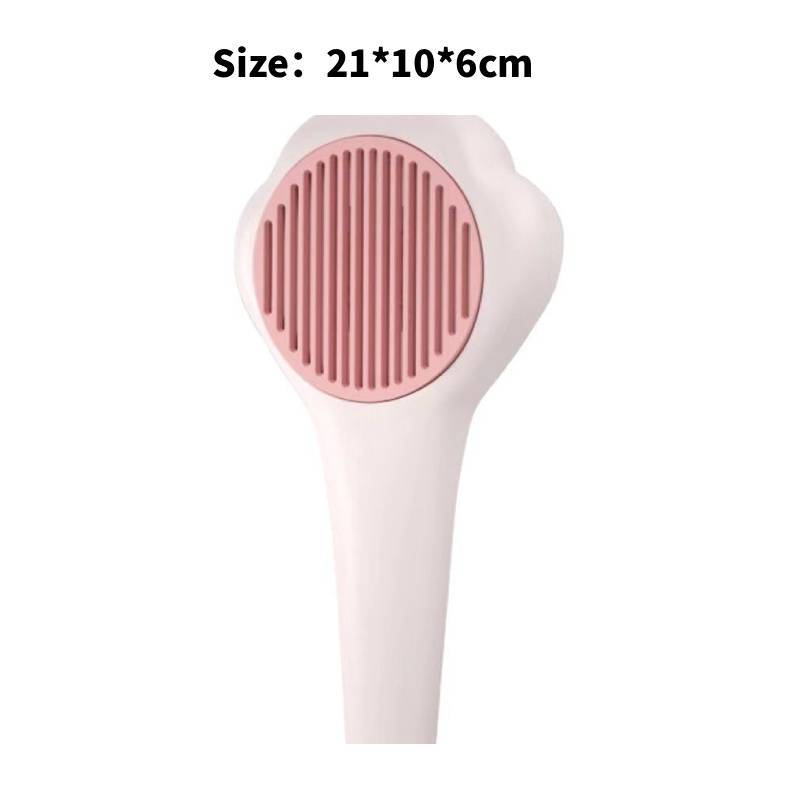Pet Massage Cat Claw Comb With Oneclick Fur Removal For Cat Grooming Supplies