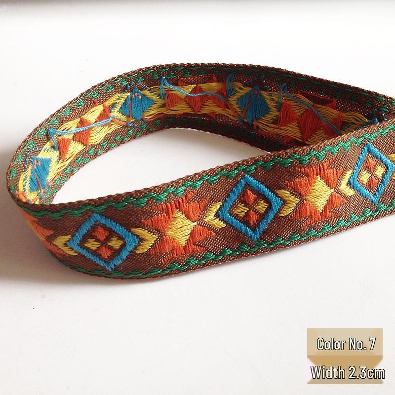 Ethnic Lace Trim Accessories for Clothing & Headdress Decoration