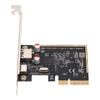 PCIe To USB 3.1 Expansion Card Type A Type C 10Gbps High Speed Data Transfer PCI Express Expansion Card for Desktop