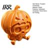 3D Printed Pumpkin Skull Ornament Ornament, Hollow Ghost Face Design, Desktop Halloween Decoration Detailed Layered Figurine, for Display