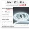 Low Voltage 12V/24V 5mm SMD 2835 LED Linear Light Strip for Wardrobes/Cabinets