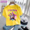 Cute Cartoon Saja Boys T-shirts Boys Girls Short Sleeve T-shirt Tops Anime Kpop Demon Hunters T Shirt Gifts Children's Clothing