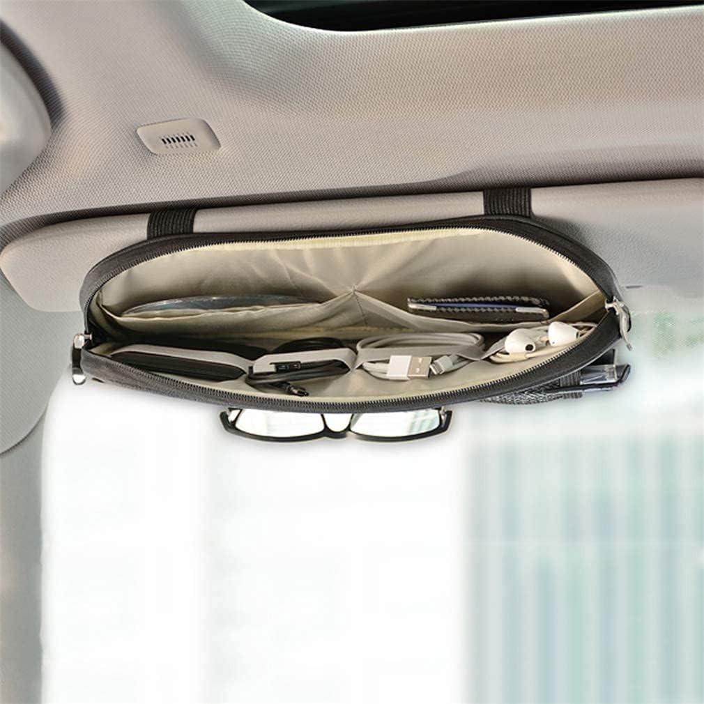 Sun Visor Organizer, Auto Interior Accessories Pocket Organizer - Car Truck SUV