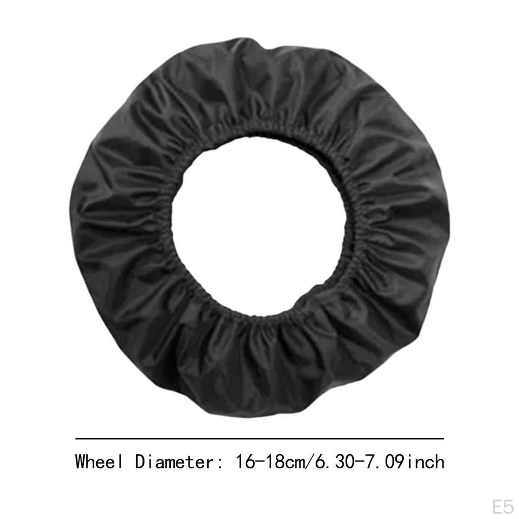 2 Count Wheel Covers for Easy Replacement On Cart Wheels