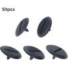 50Pcs Car Side Skirt Sill Moulding Cover Trim Clips Fit for Mercedes-Benz Vehicles OE: A0009917498 0009917498 Nylon Fastener Clip