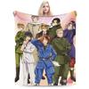 Super Soft Hetalia Axis Powers Anime Throw Blanket Premium Flannel Fleece Lightweight Blanket Cozy Plush Blankets All Season Use