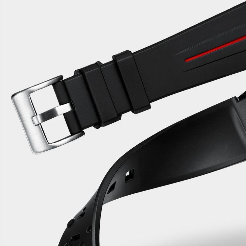 AILANG New Watch Automatic Mechanical Watch Hollow Men's Watch Silicone Tape Watch