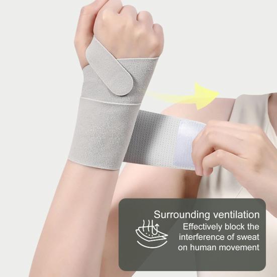 Wrist Brace Compression Wrist Support Elastic Wrist Wrap Strap for Carpal Tunnel Arthritis Tendonitis Sprains Wrist Pain