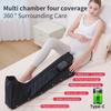 Air Wave Beinmassagegerät Vollautomatische Luftdruck Oberschenkel- und Wadenmassage Stiefel
