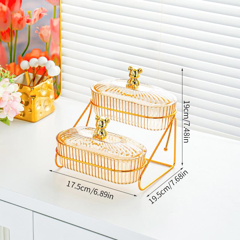 Farfurie de Servire Divizată pentru Fructe și Gustări Stil Nou pentru Living