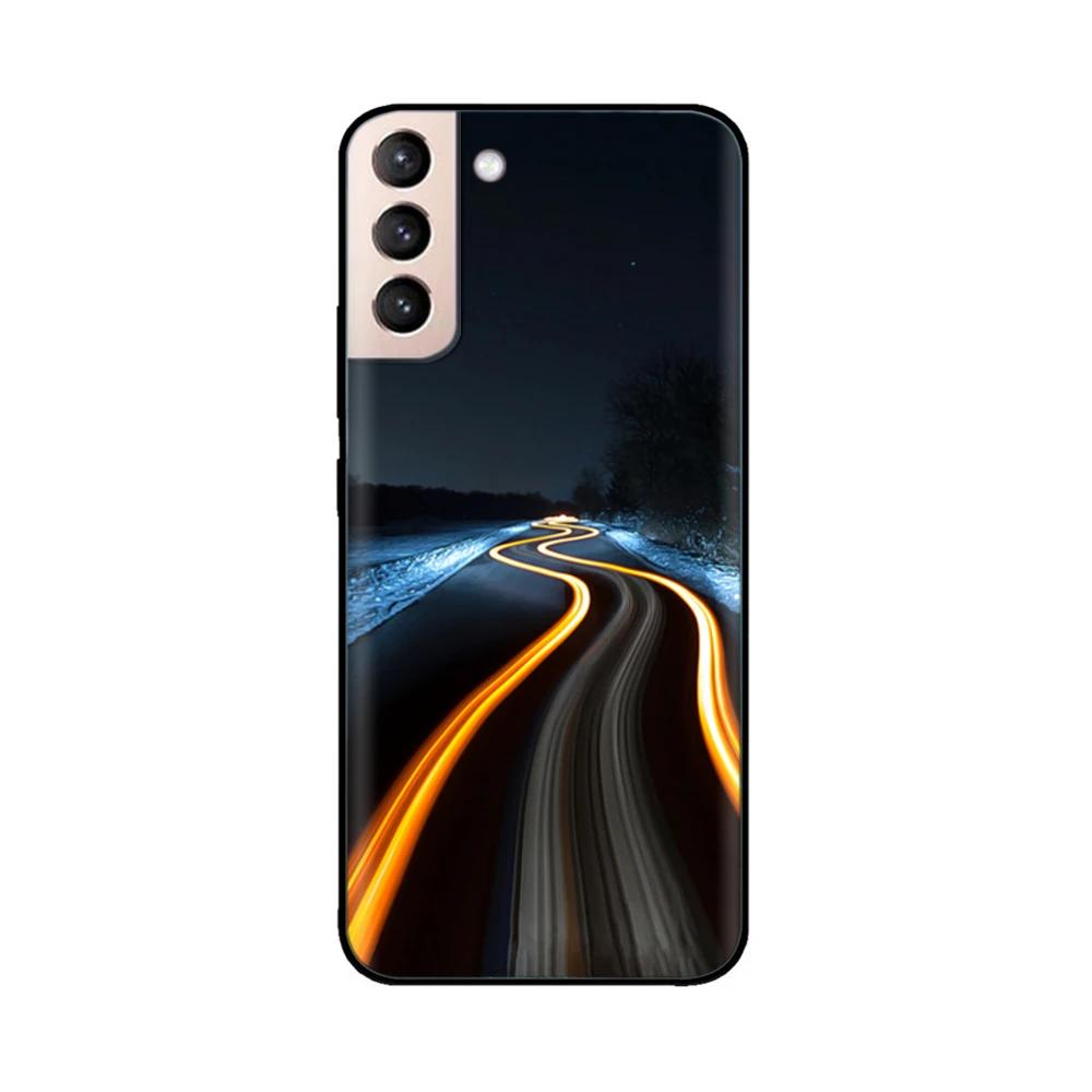 For Samsung Galaxy S21 Plus Case Soft Black Silicone Cover Protective Shell For Samsung Galaxy S21 Plus Ultra S21+ FE 5G Case