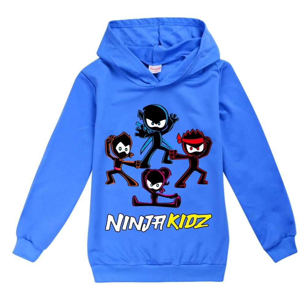 Modna Bluza z Kapturem dla Chłopców Wygodny Sweter z Nadrukiem Codzienna Wszechstronna Bluza z Kapturem Bluzy Chłopcy