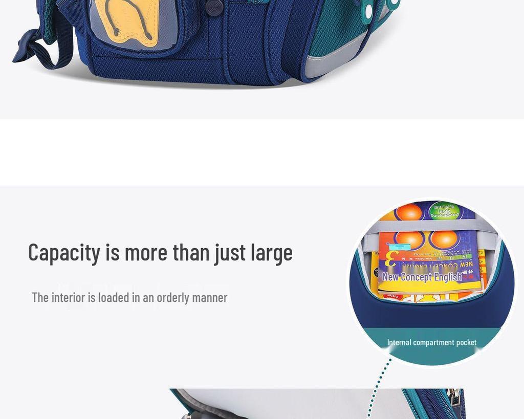 Large Capacity Naruto Backpack for Boys & Girls, Grade 6 - Lightweight, Spine-Friendly