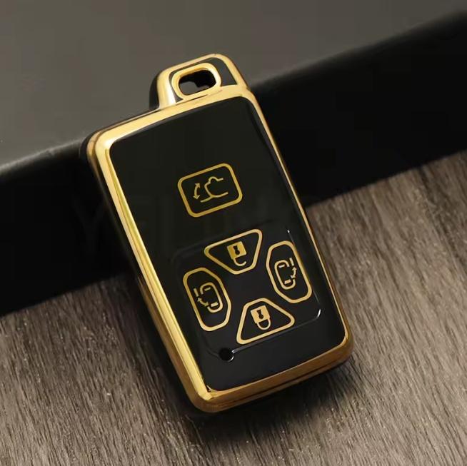 3/4/5 Buttons Remote Car Key Case Cover Fob Smart Card Shell for Toyota Avalon Camry Highlander Crown Corolla Car Accessories