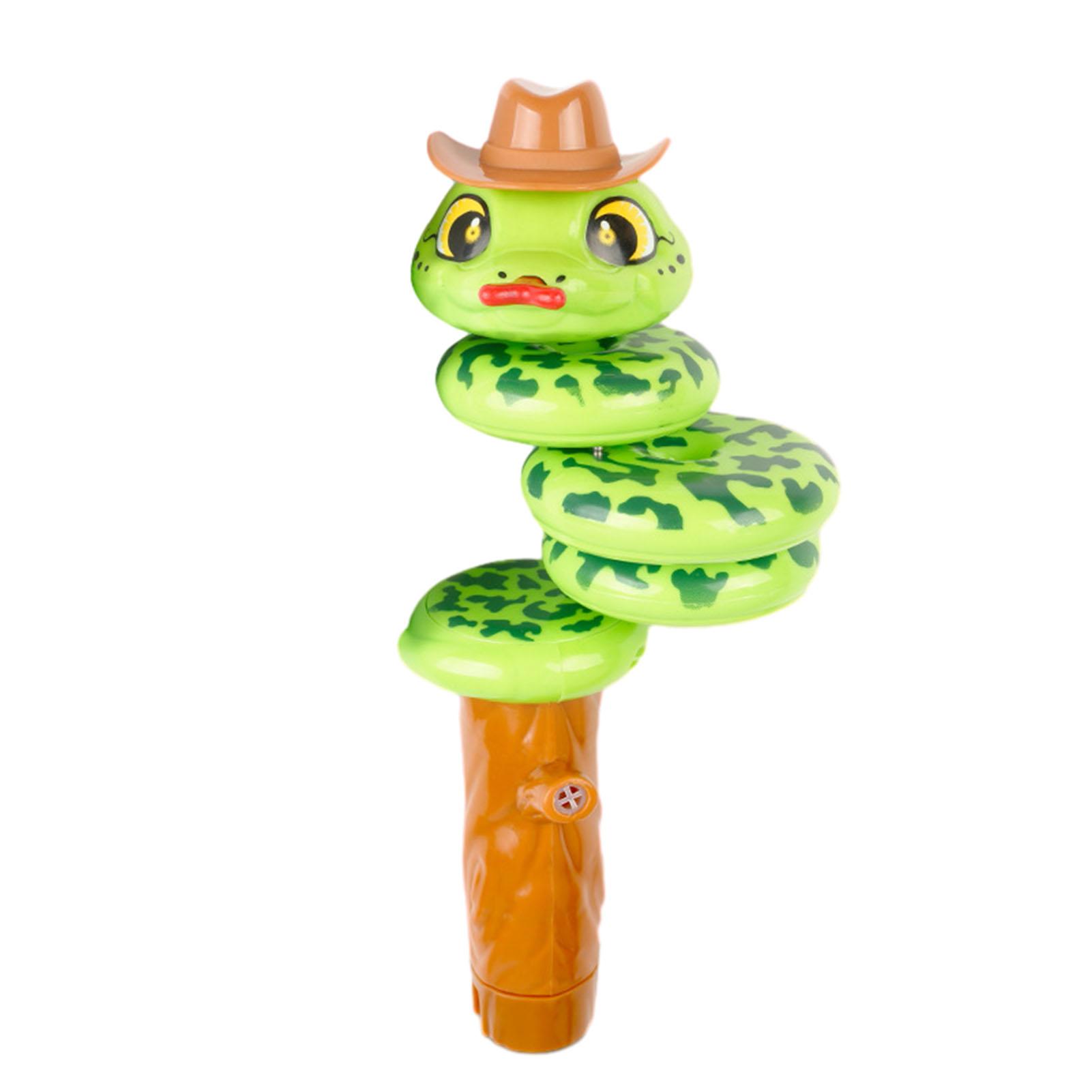 

Twisted-function Snake Toys Rotating Stylish Whistled Plaything For Children As Shown зелёный