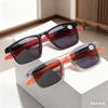 Square Frames Hd Presbyopia Eyeglasses Blue Lightweight Blocking Stylish UV-protective Reading Eyeglasses Sunglasses