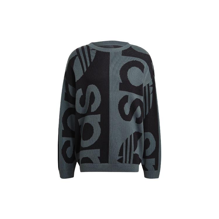 adidas originals Fshn Knit Crew Sweatshirt Grey Men s GN3317 L