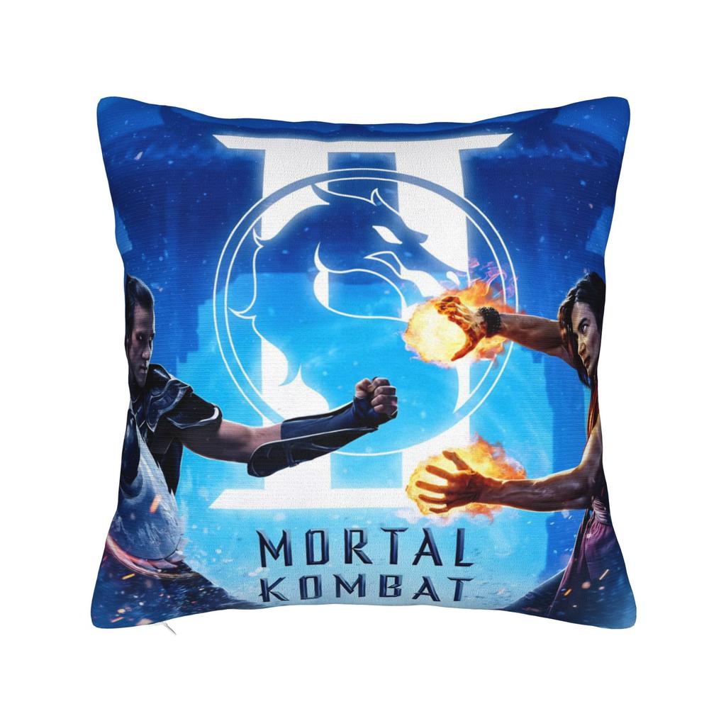 Mortal Kombat II Moive 2026 Pillowcase Merch Printing Cushion Cover Decor Throw Pillow Case Cover Bed Multiple Sizes