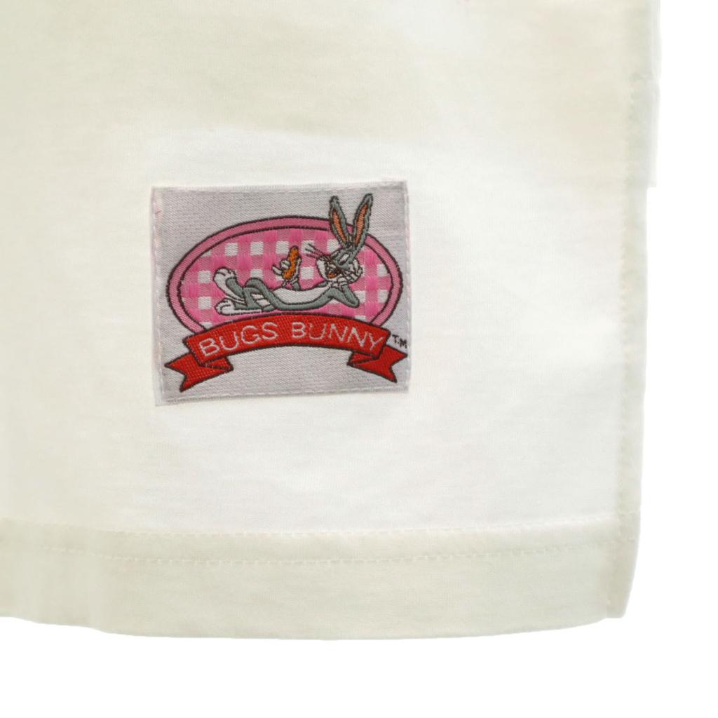 unused Bugs Bunny Short sleeve T-shirt F white Tagged Men's Used