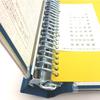 KOKUYO File Binder Cloth Pasted B5 Vertical with Metal Border 26 Holes Holds 200 Sheets Blue Ha-120BZ